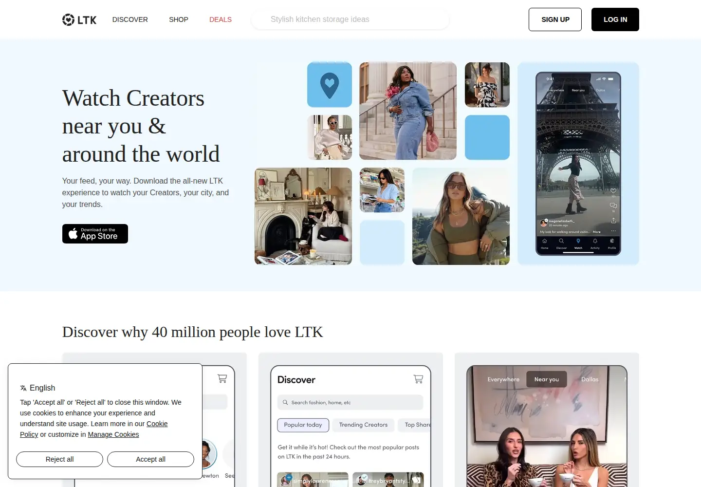 Captured homepage of rstyle.me in the current scan