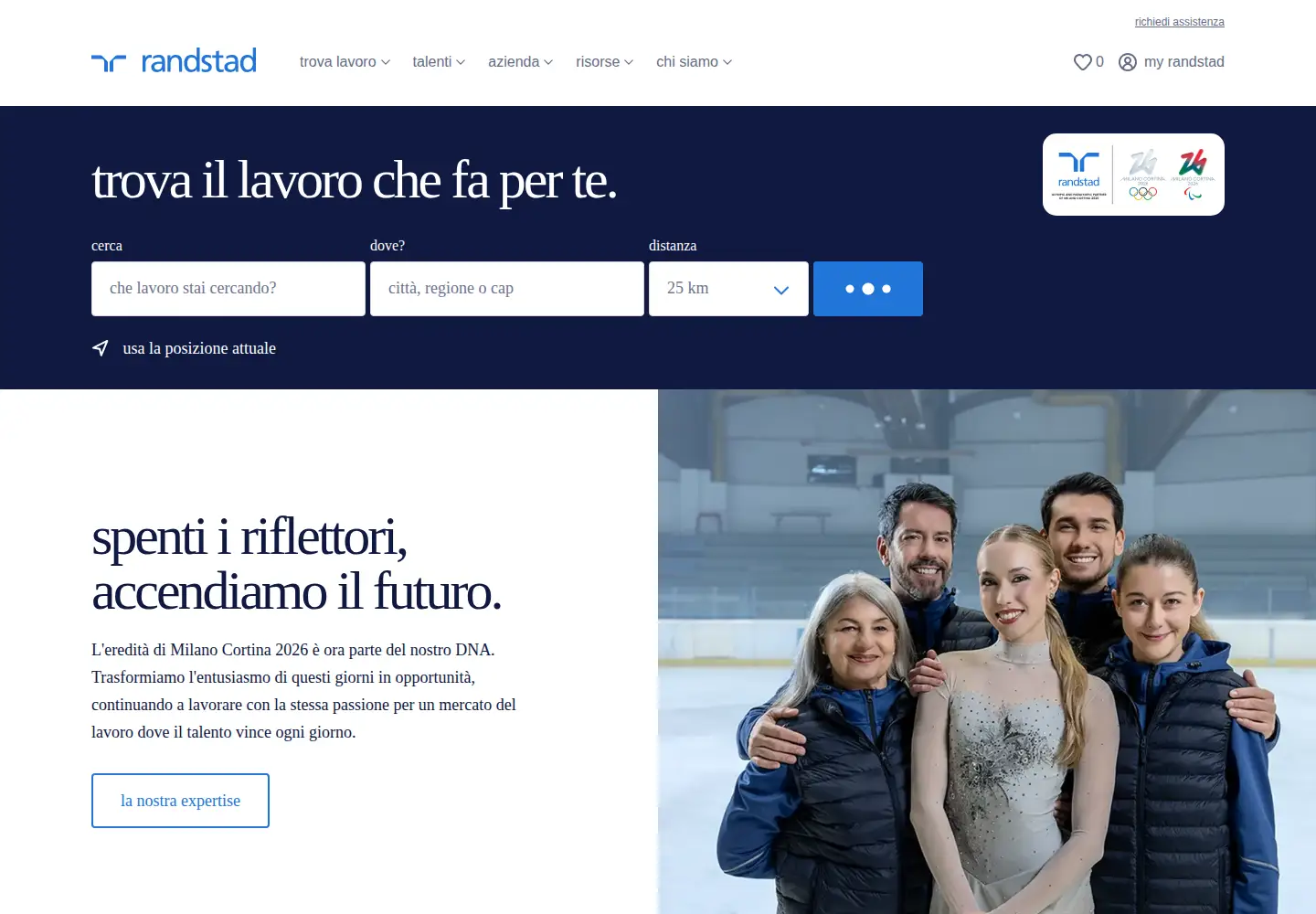 Screenshot of randstad.it