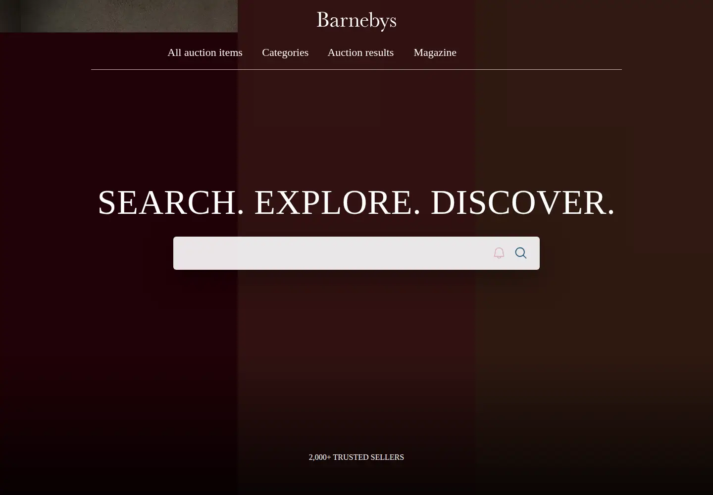 Screenshot of barnebys.com