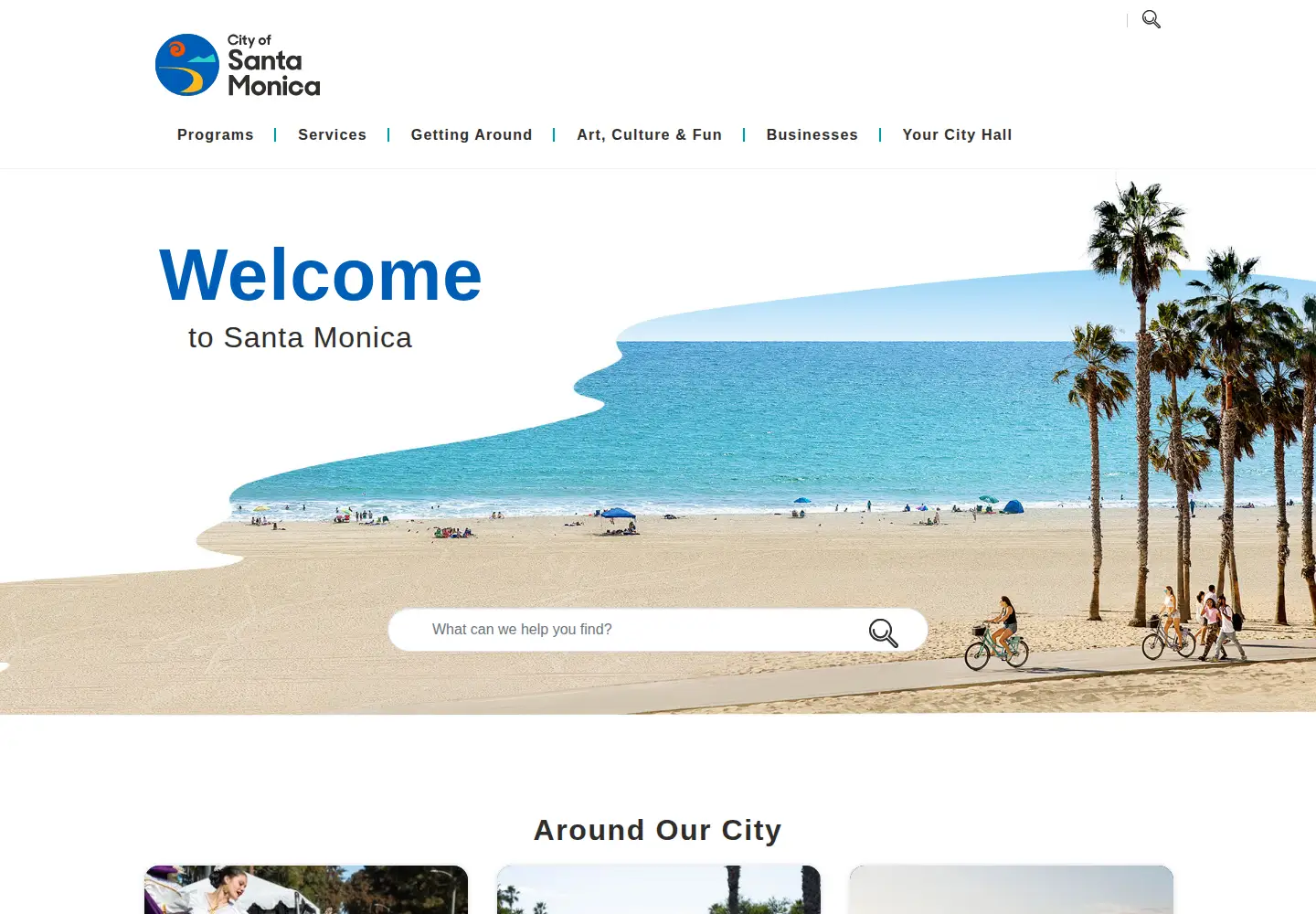 Screenshot of smgov.net