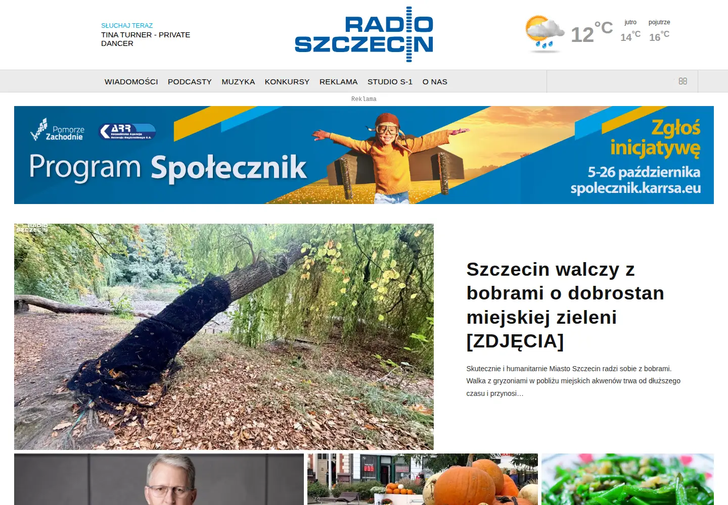 Screenshot of radioszczecin.pl