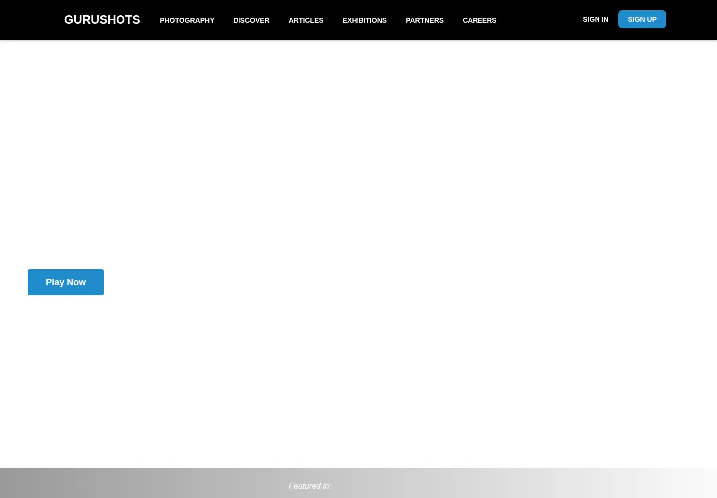 Screenshot of gurushots.com