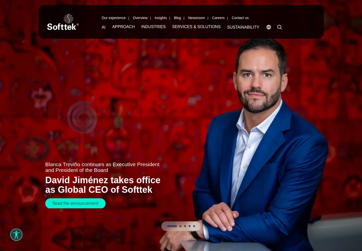Screenshot of softtek.com