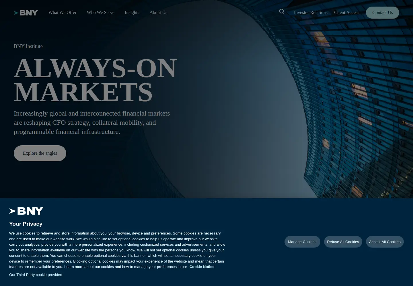 Screenshot of pershing.com