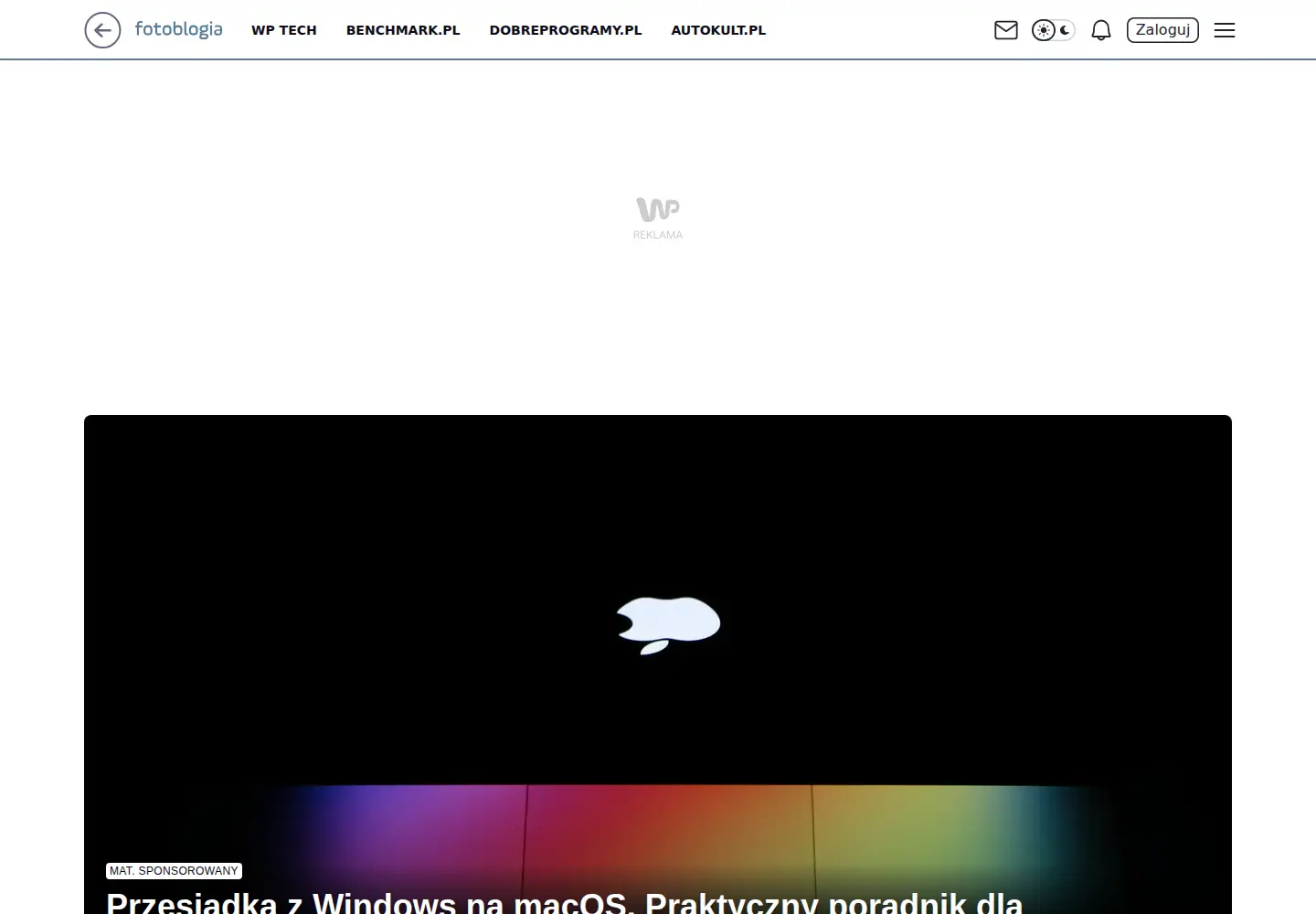 Screenshot of fotoblogia.pl
