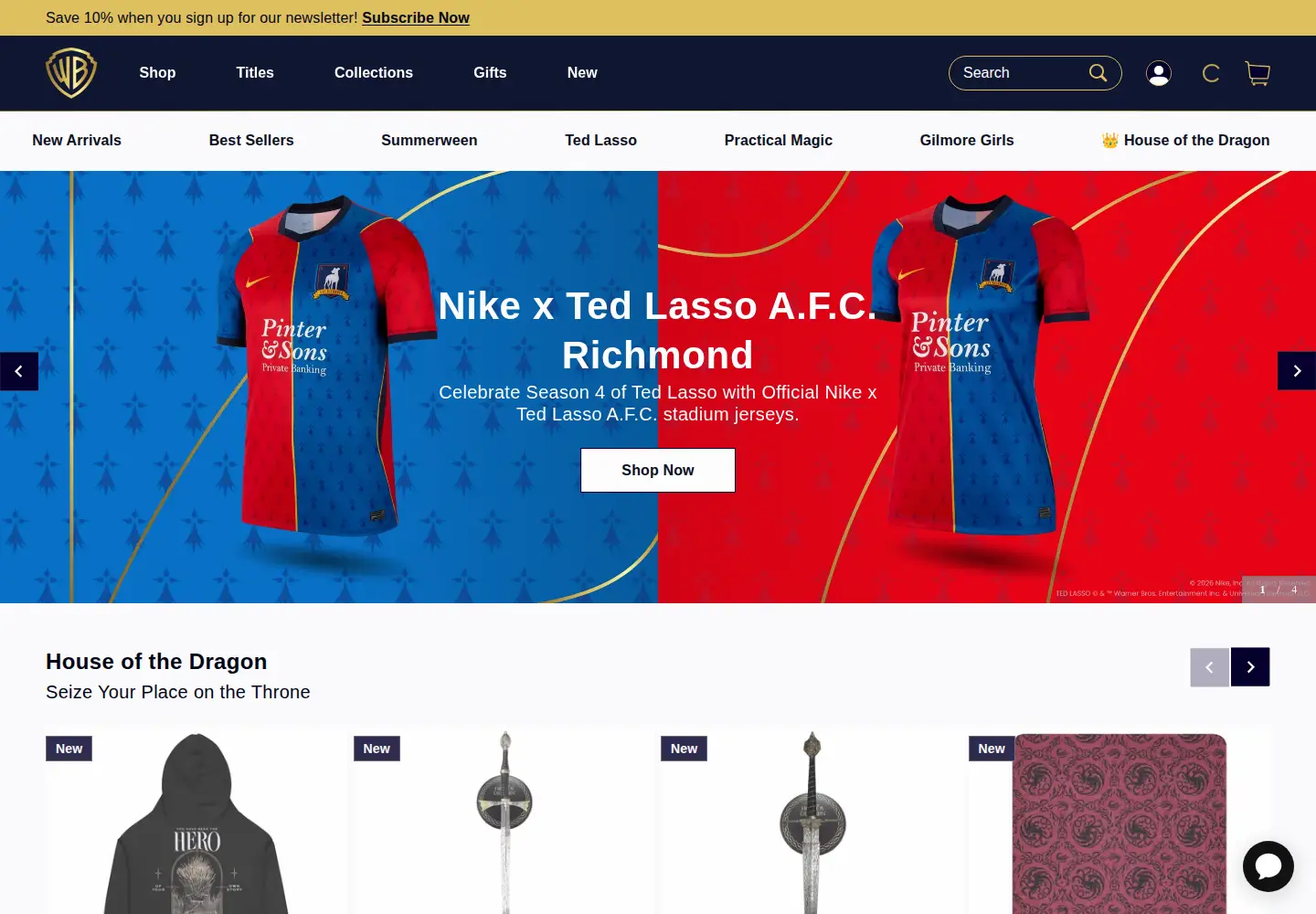 Captured homepage of wbshop.com in the current scan