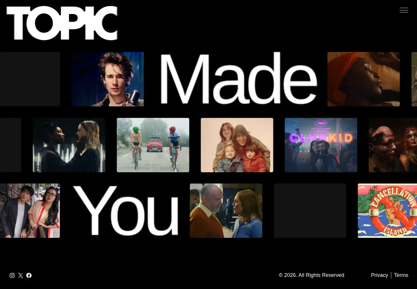 Screenshot of topic.com