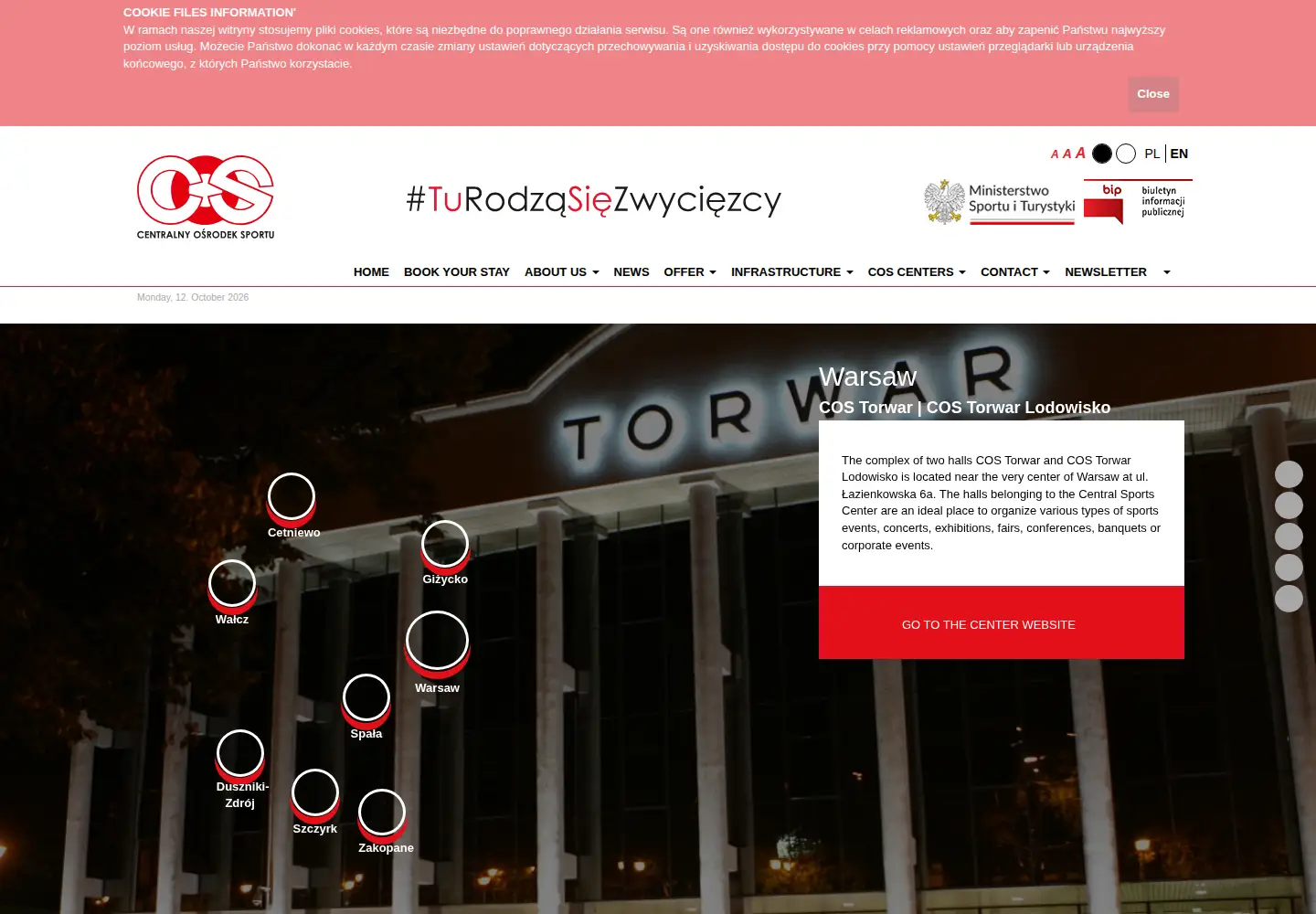 Screenshot of cos.pl