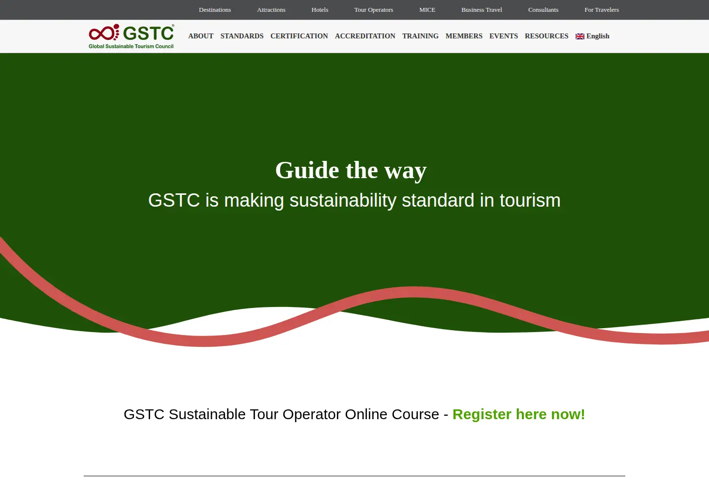 Captured homepage of gstcouncil.org in the current scan