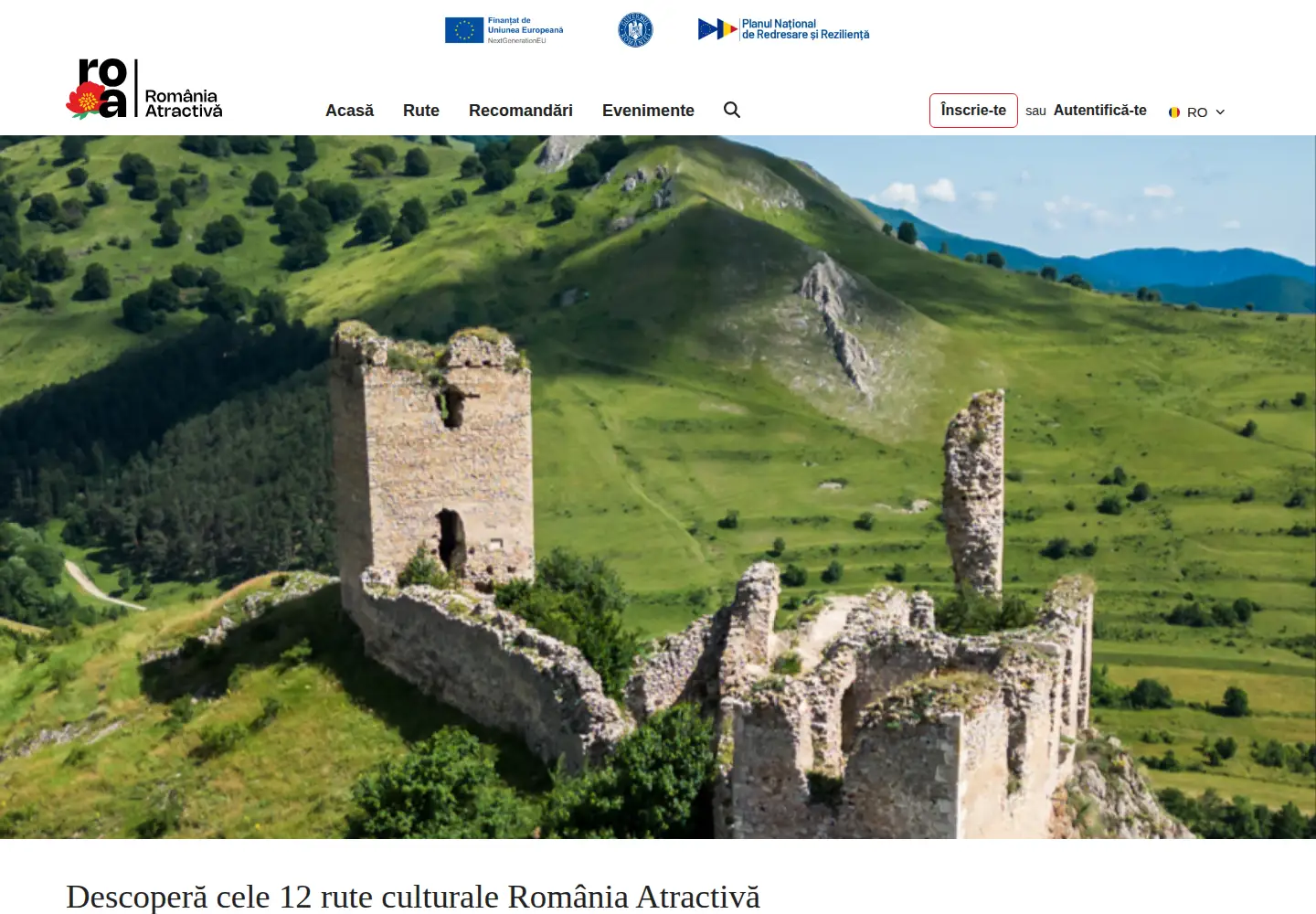 Screenshot of romania-atractiva.ro