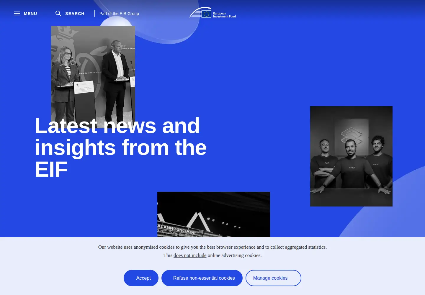 Screenshot of eif.org