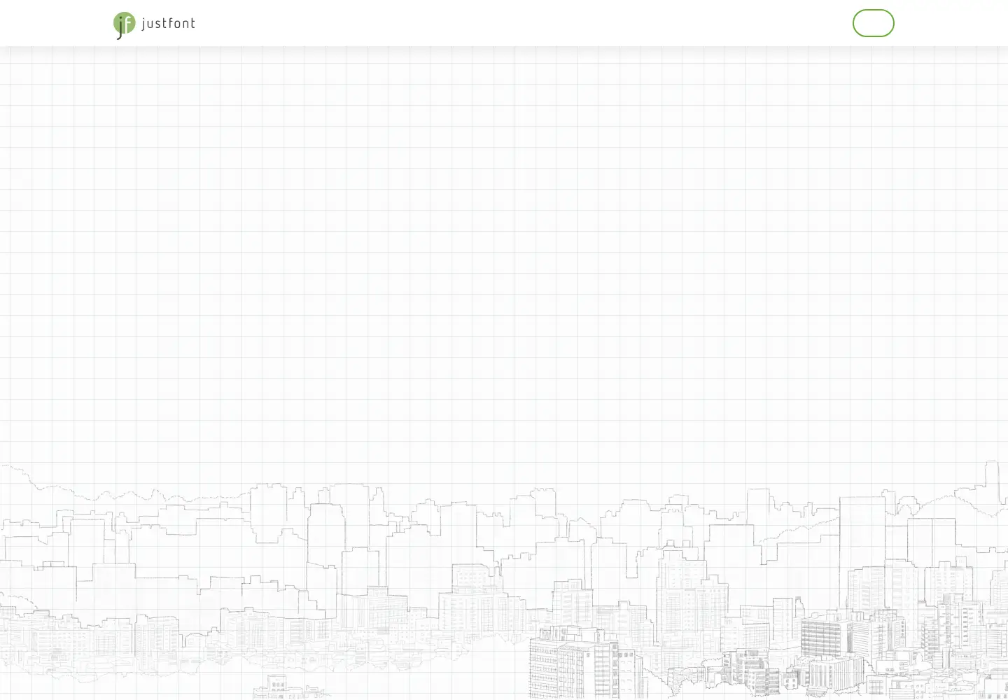 Screenshot of justfont.com