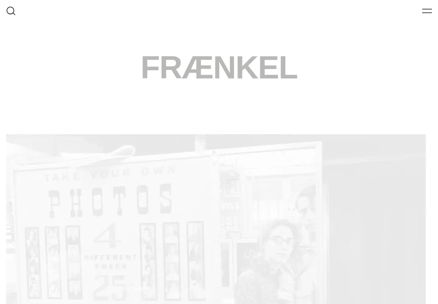 Screenshot of fraenkelgallery.com