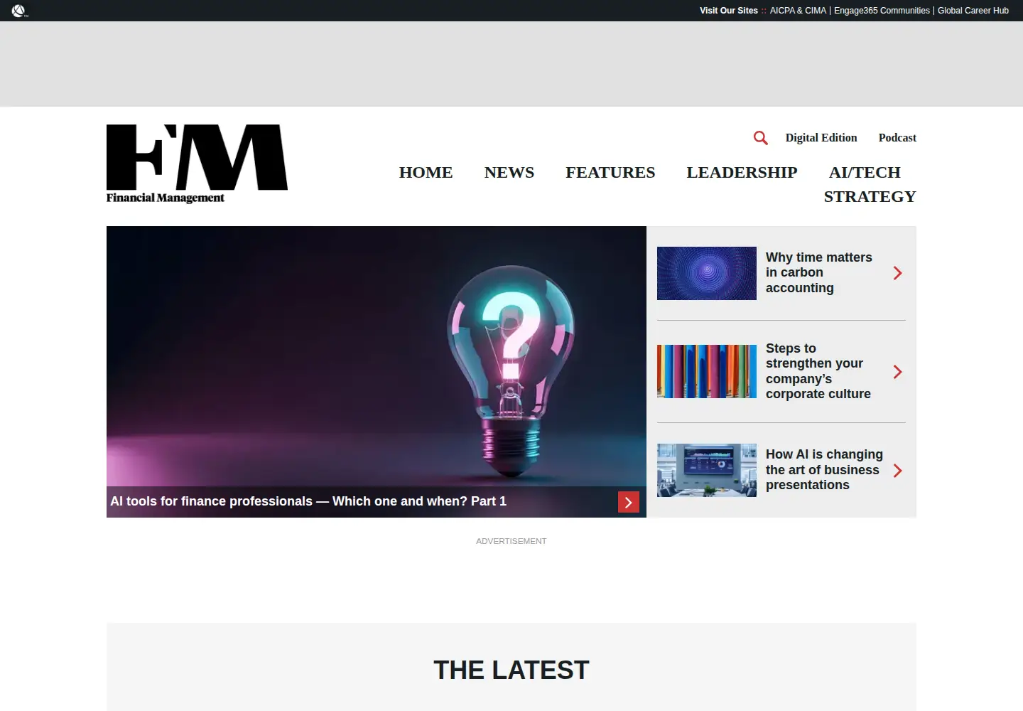 Screenshot of fm-magazine.com