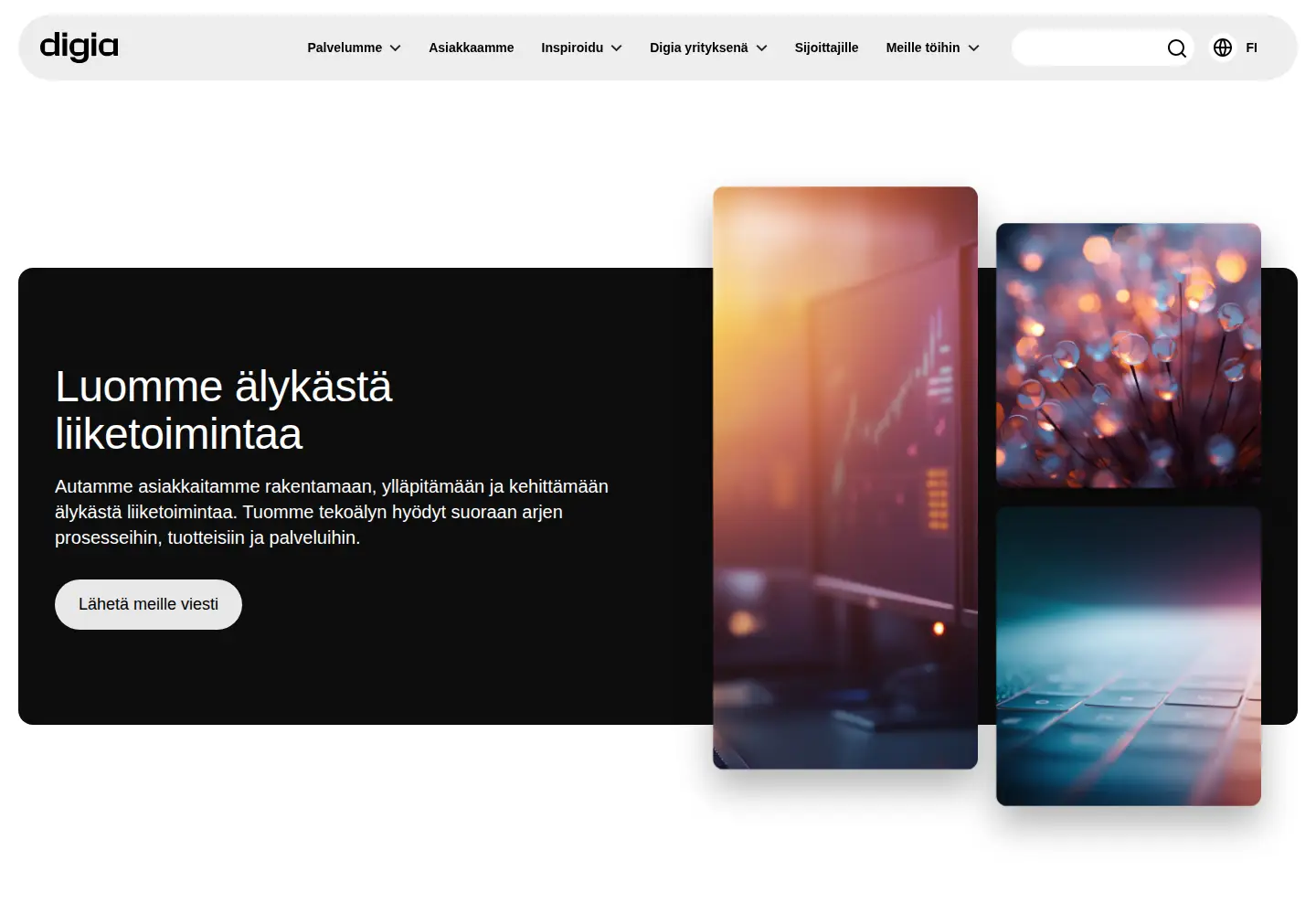 Screenshot of digia.com