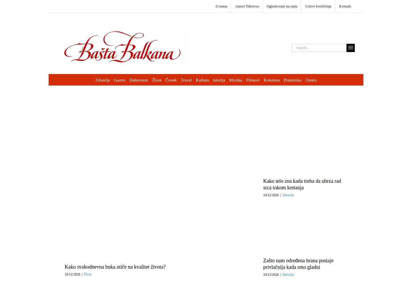 Screenshot of bastabalkana.com