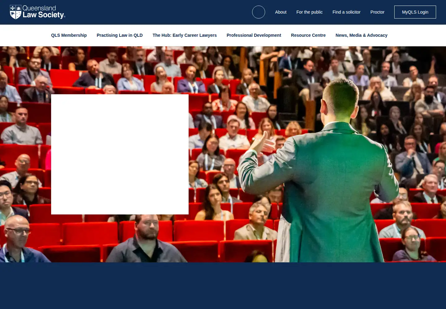Screenshot of qls.com.au