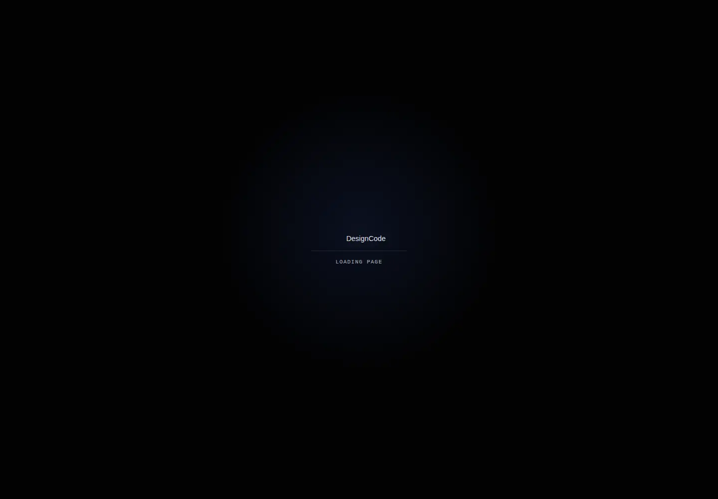 Captured homepage of designcode.io in the current scan
