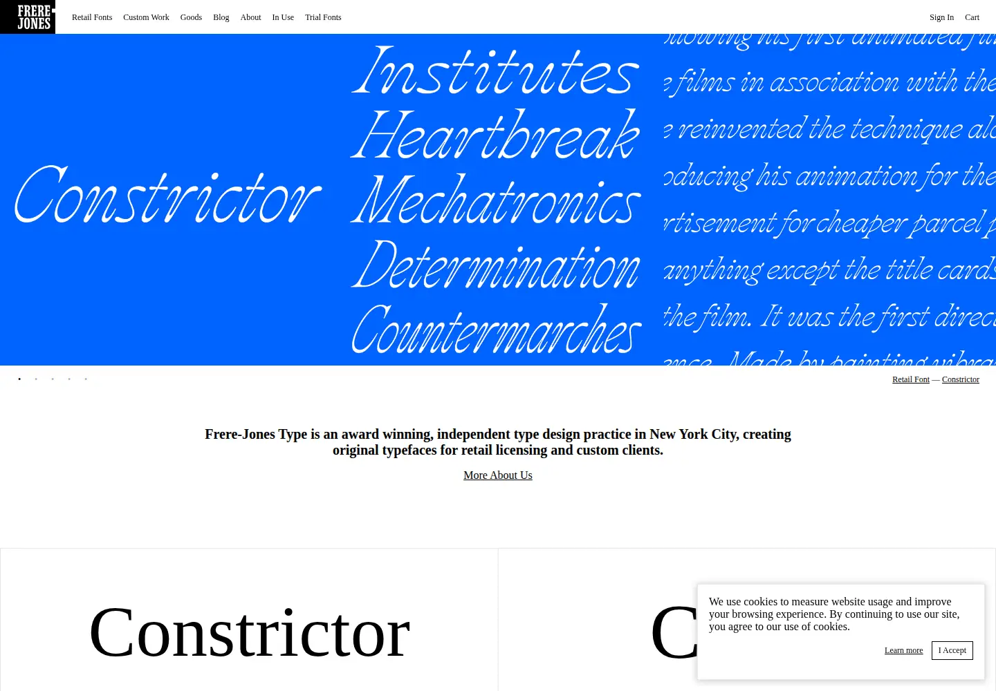 Screenshot of frerejones.com