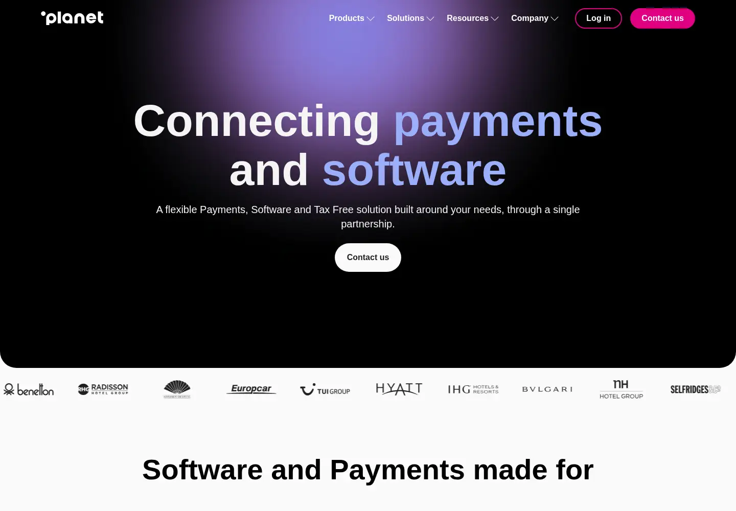 Screenshot of weareplanet.com