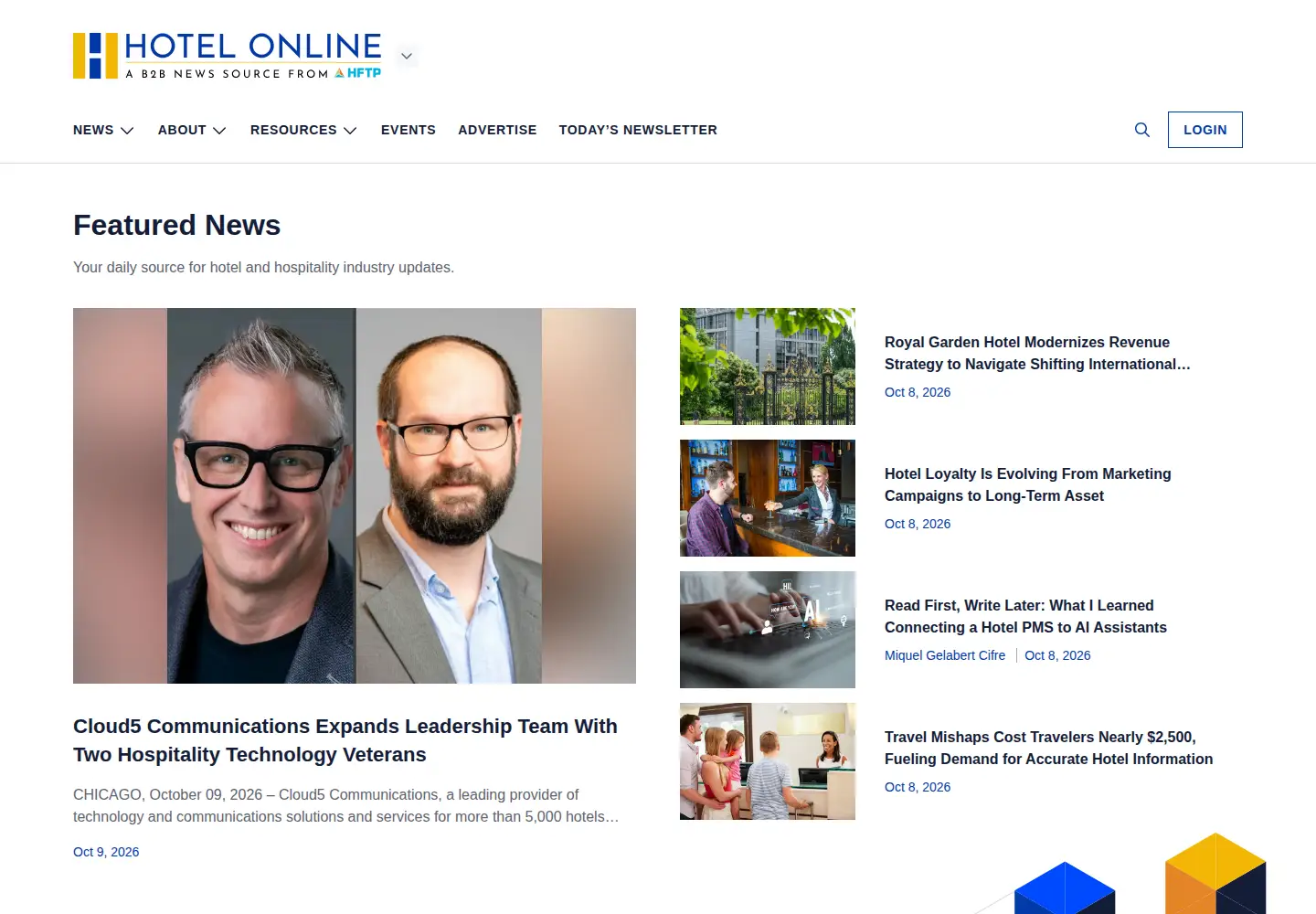 Screenshot of hotel-online.com