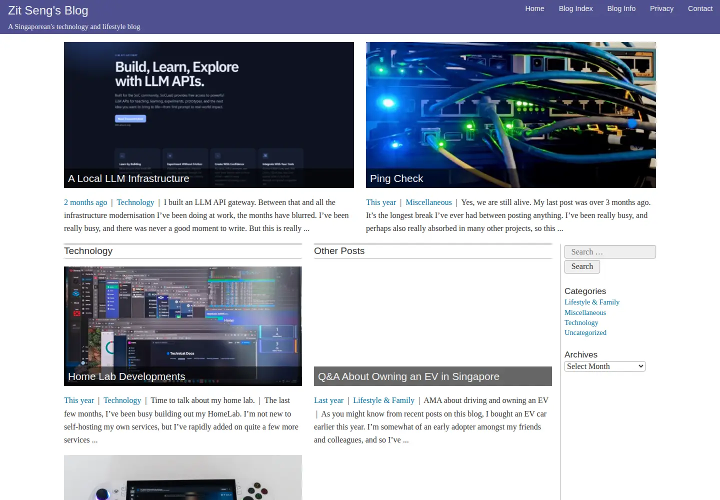 Screenshot of zitseng.com