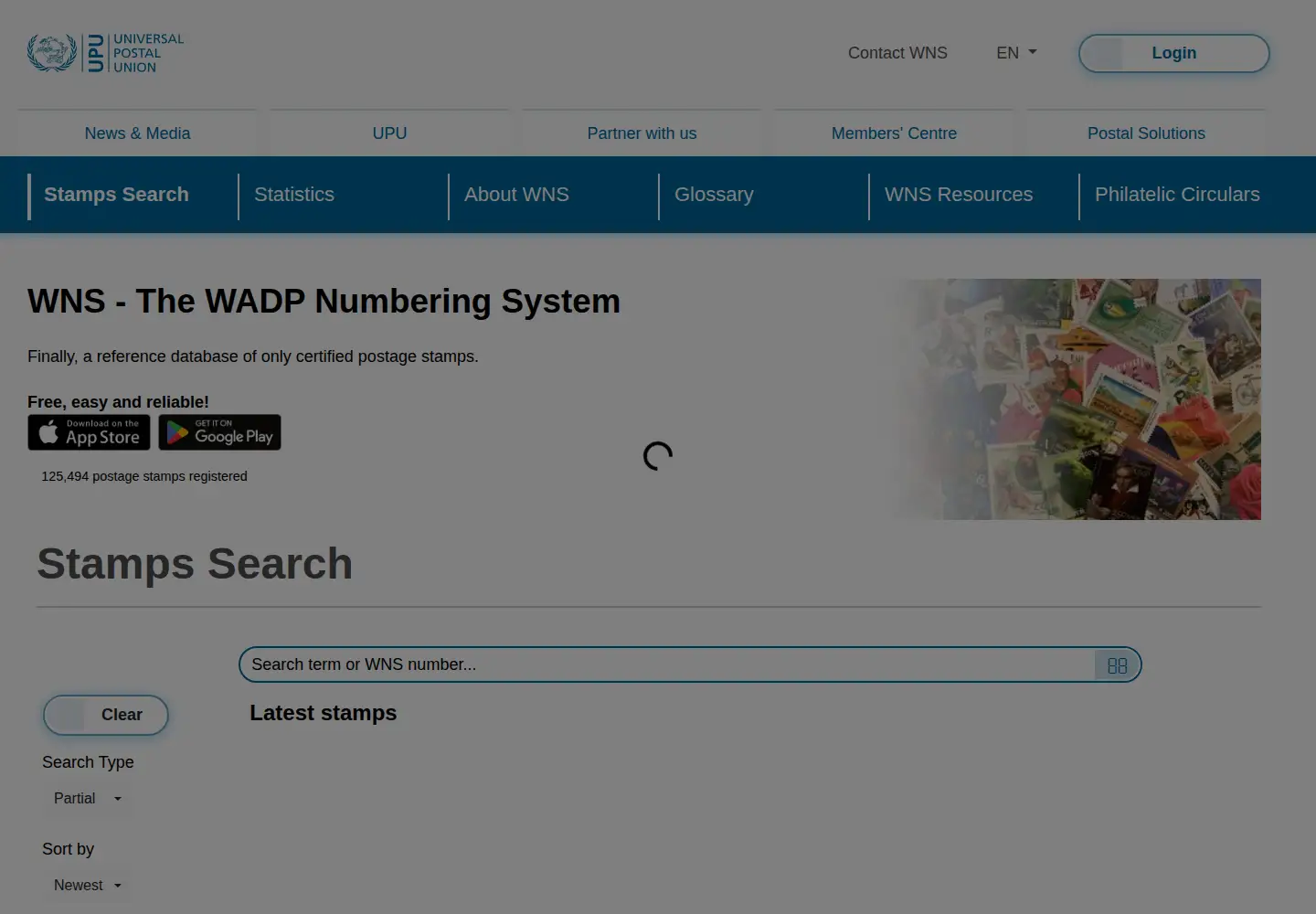 Screenshot of wnsstamps.post