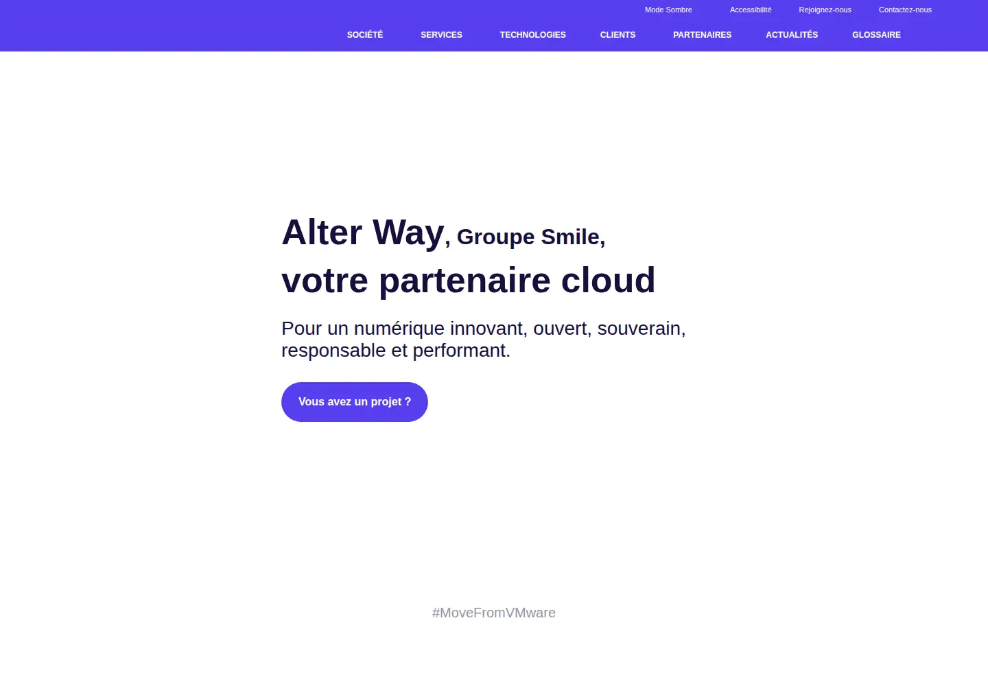 Screenshot of alterway.fr