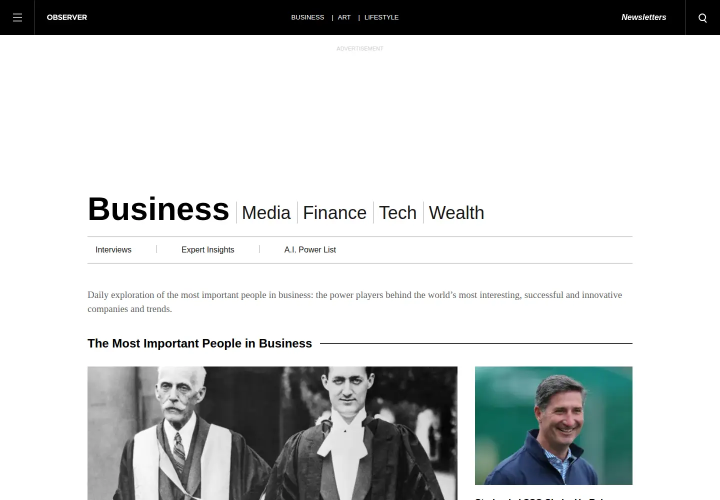 Captured homepage of betabeat.com in the current scan