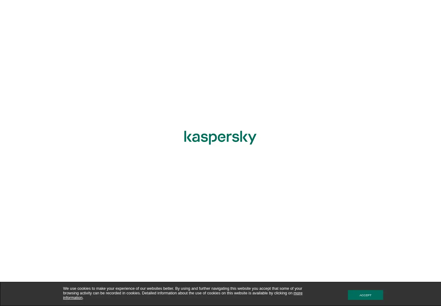 Screenshot of kasperskycontenthub.com
