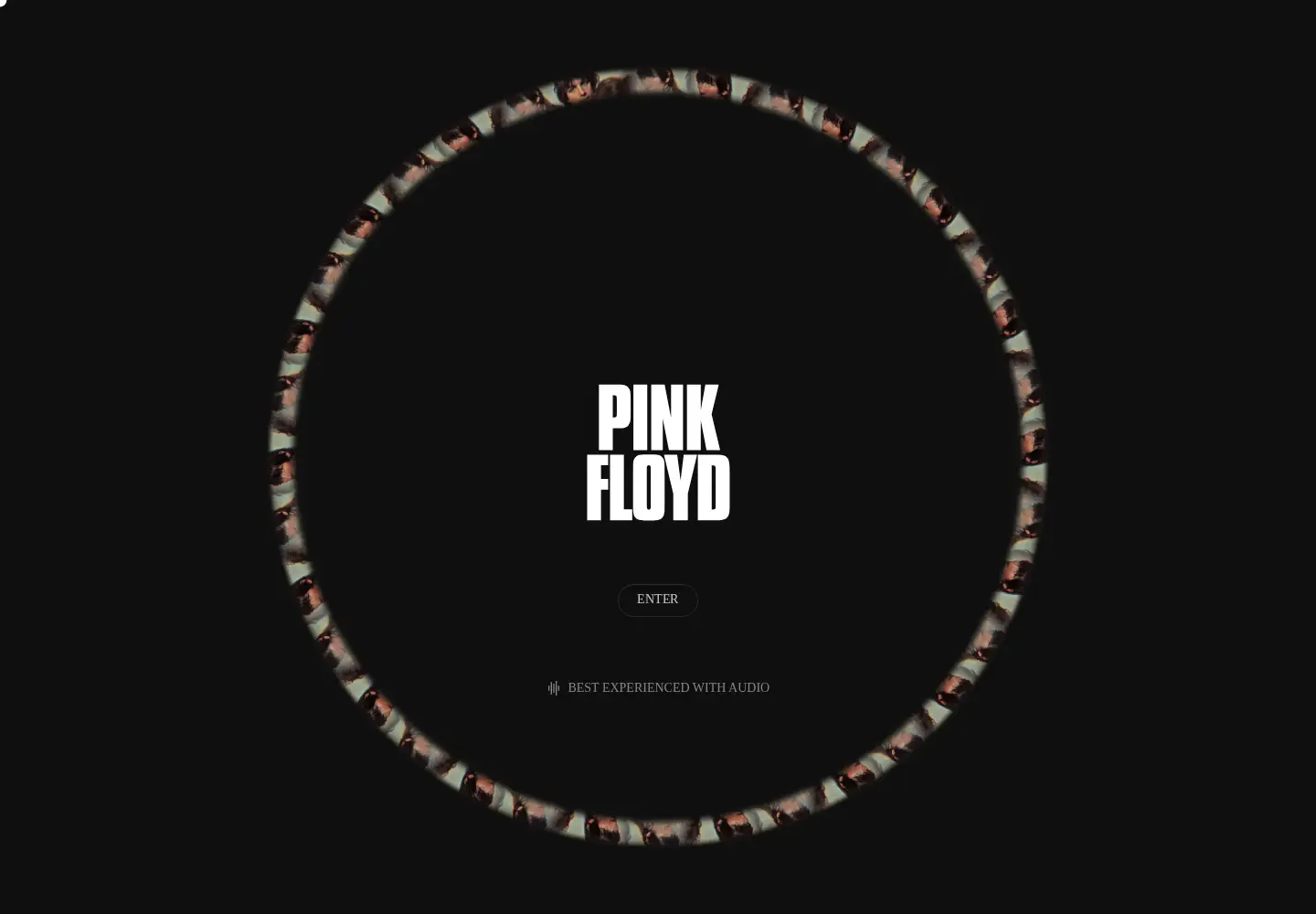 Screenshot of pinkfloyd.com