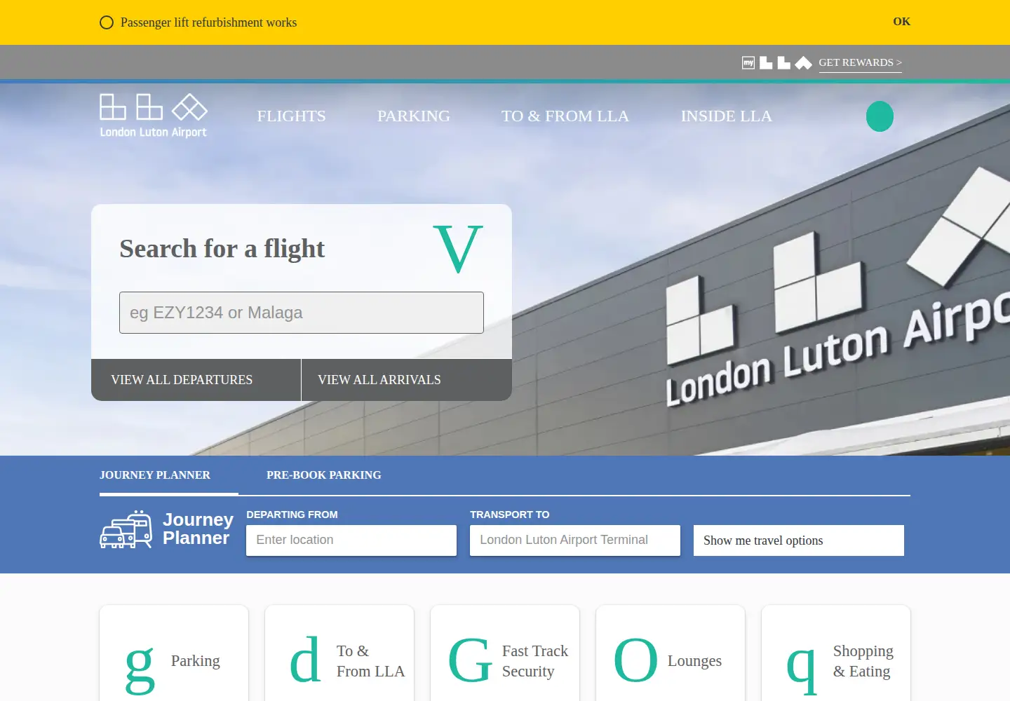 Screenshot of london-luton.co.uk