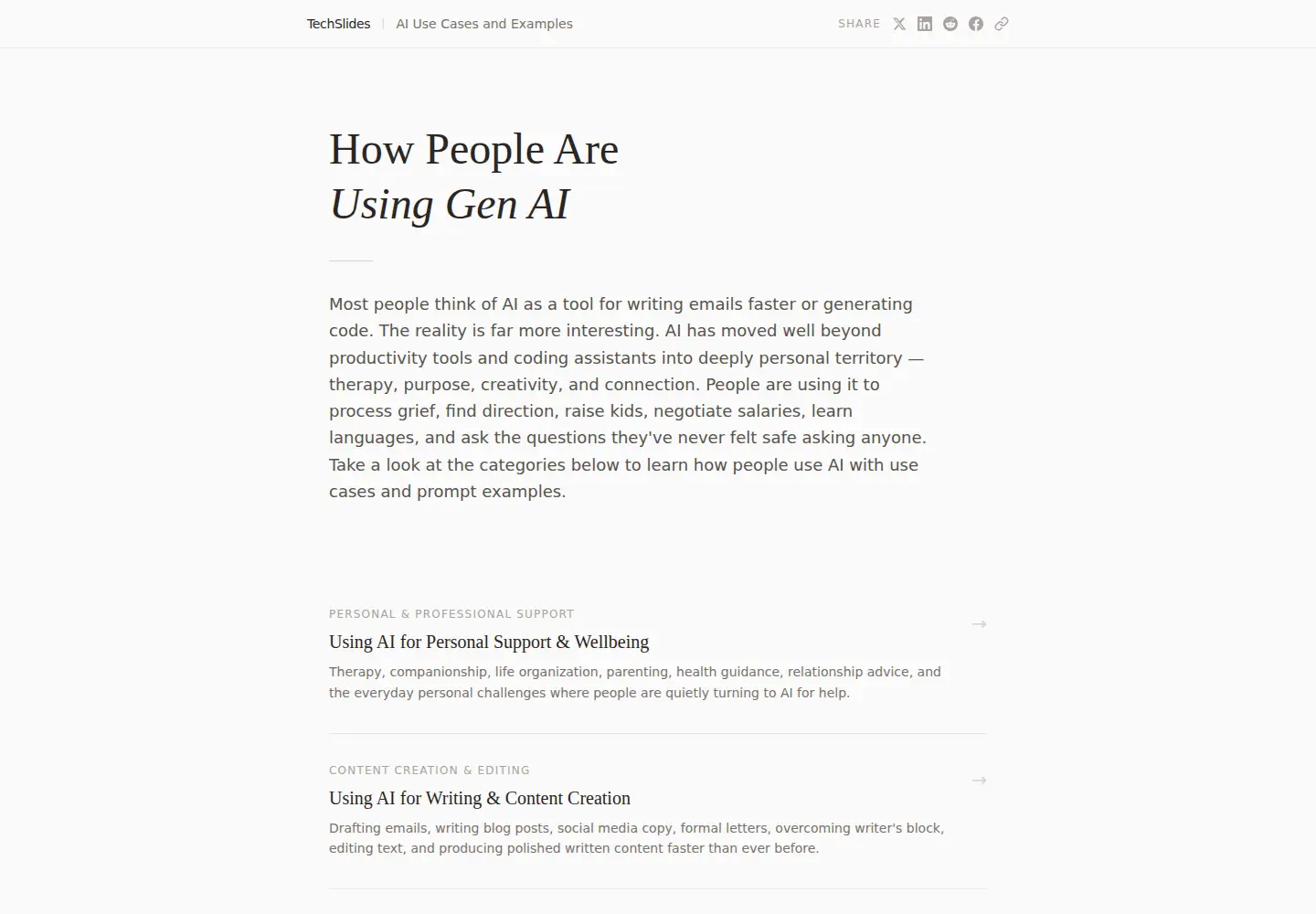 Screenshot of techslides.com