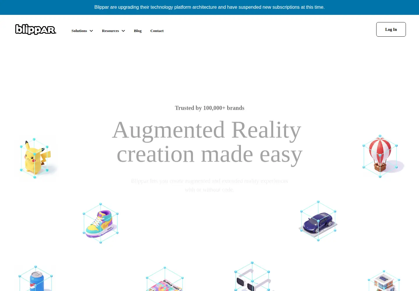 Screenshot of layar.com