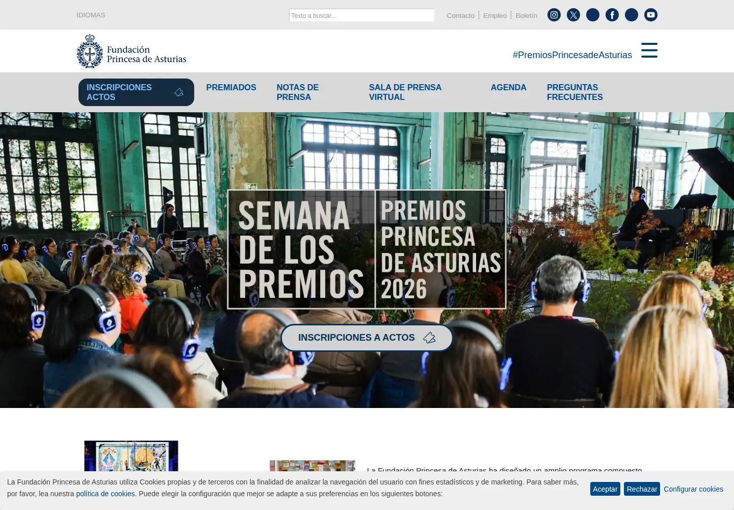 Screenshot of fpa.es