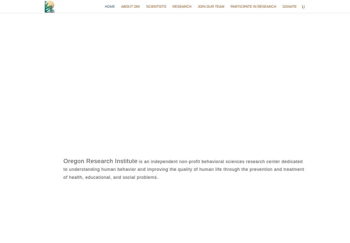 Screenshot of ori.org