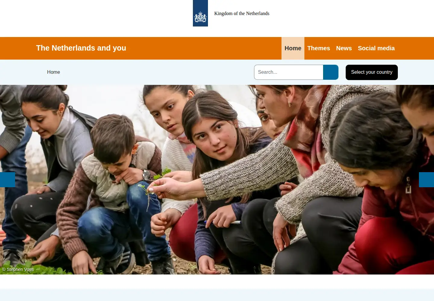 Captured homepage of netherlandsandyou.nl in the current scan