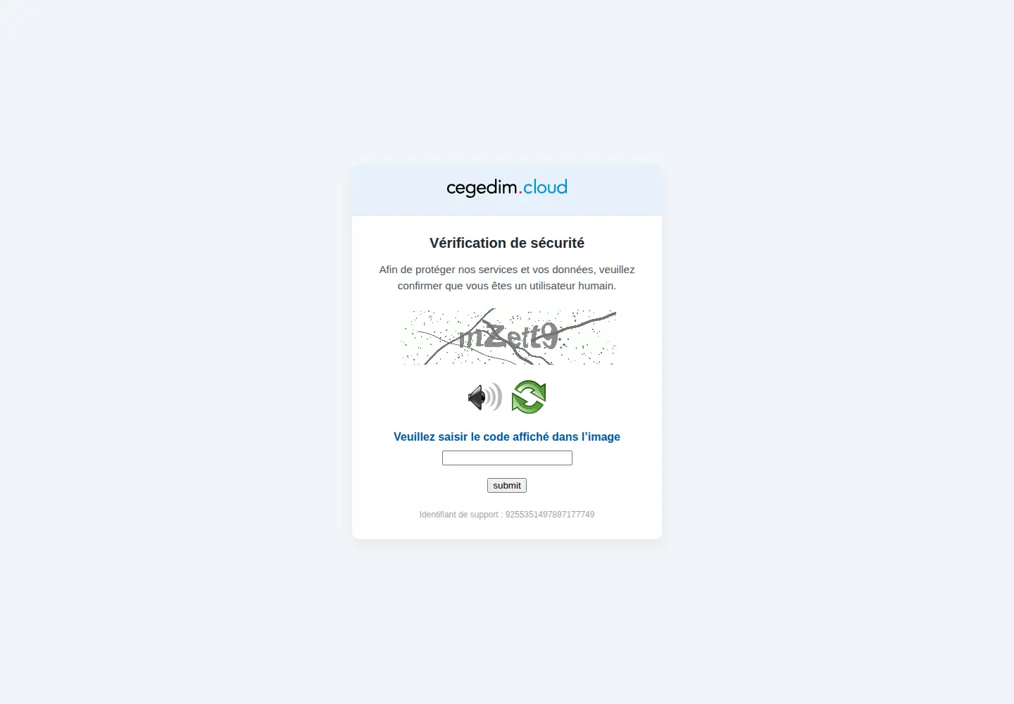 Captured homepage of travail.gouv.fr in the current scan
