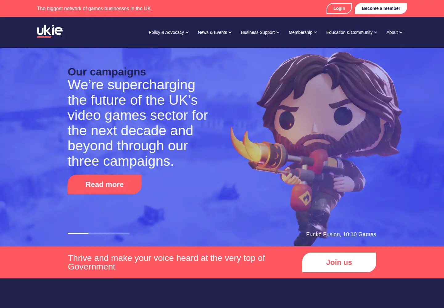 Captured homepage of ukie.org.uk in the current scan