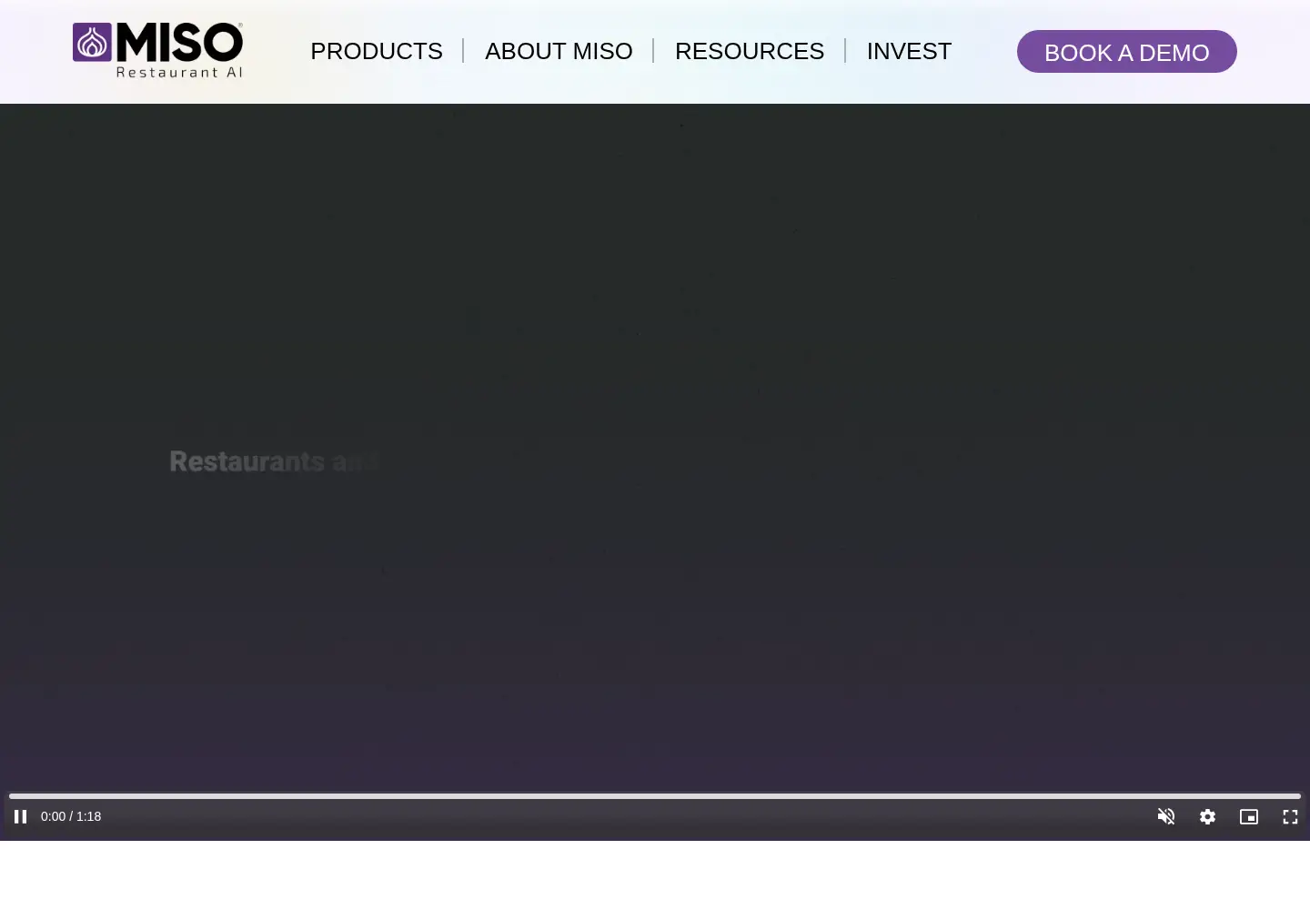 Captured homepage of misorobotics.com in the current scan