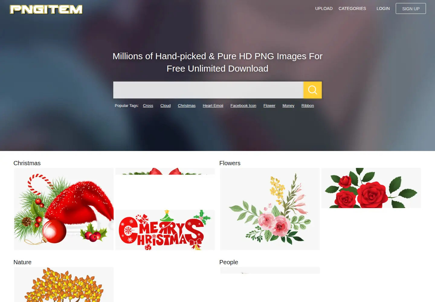 Screenshot of pngitem.com