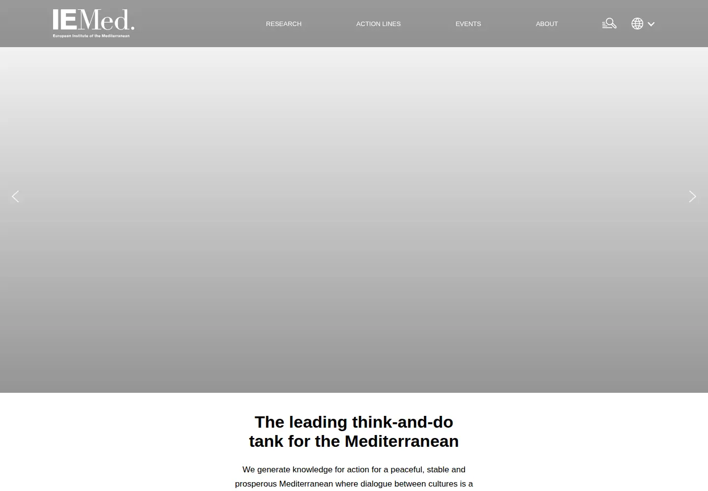 Screenshot of iemed.org