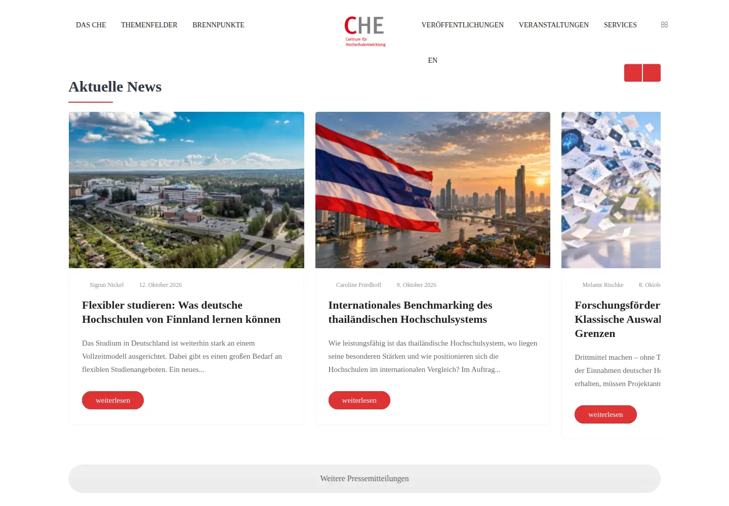 Screenshot of che.de