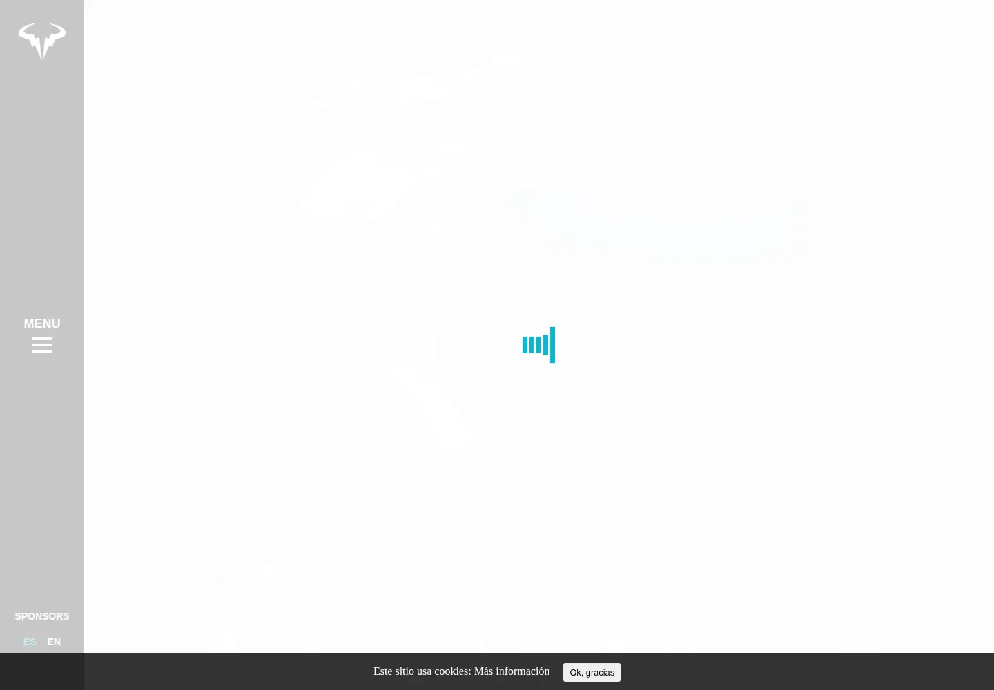 Screenshot of rafaelnadal.com
