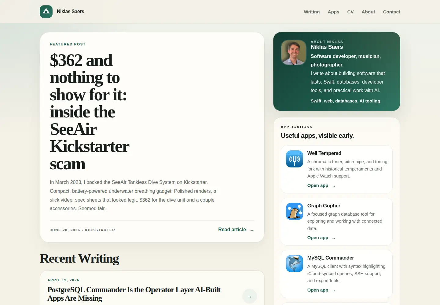 Screenshot of saers.com
