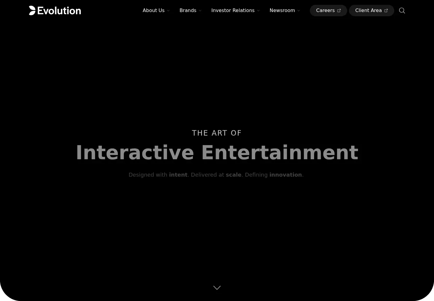 Screenshot of evolution.com