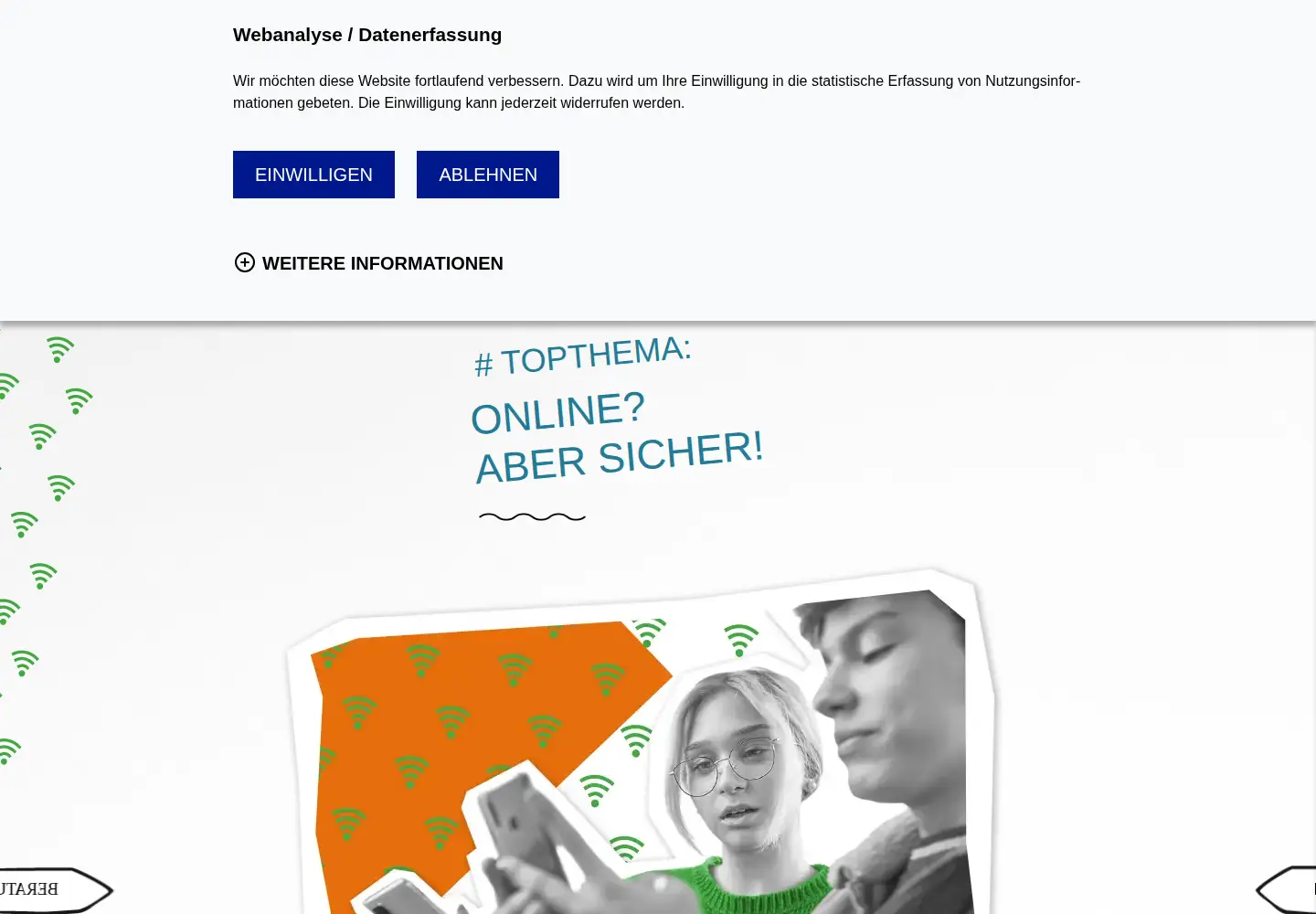 Screenshot of loveline.de