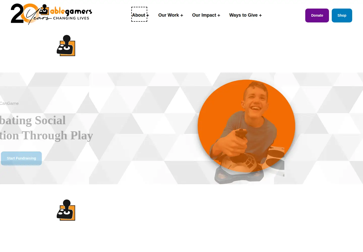 Screenshot of ablegamers.org