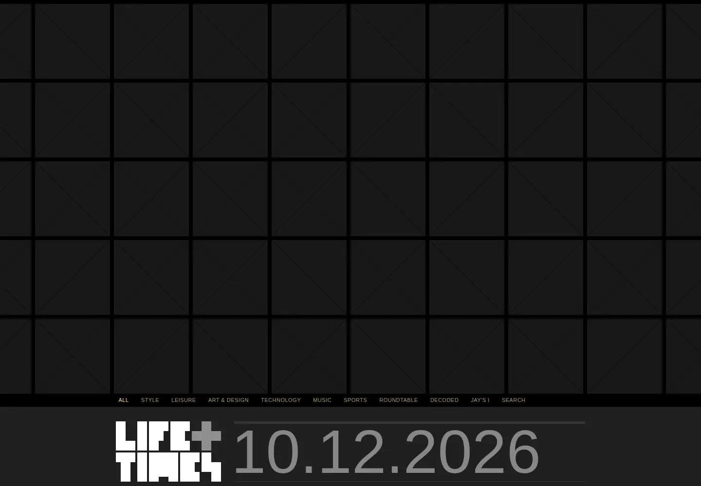 Screenshot of lifeandtimes.com