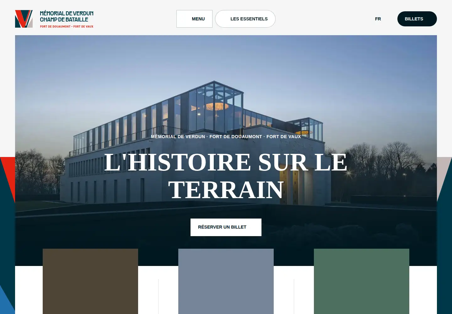 Screenshot of memorial-verdun.fr